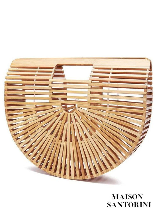 Bolsa La Femme - Bamboo Trançado